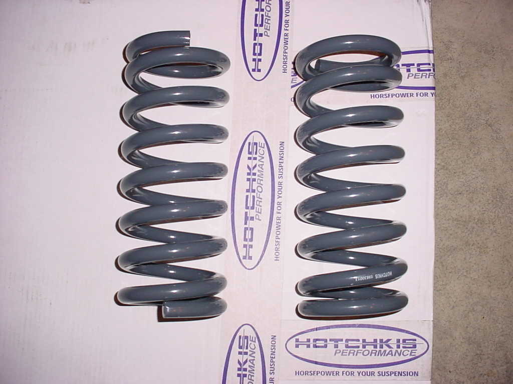 Hotchkis Coil Spring Installation
